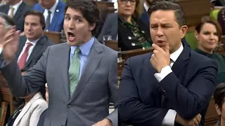 Pierre Pushes Liberal Buttons And LAUGHS In Their Faces