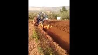 ford tw 35 ploughing