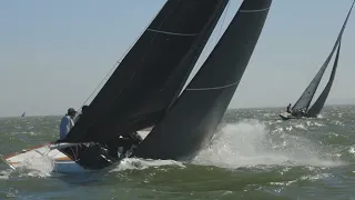 Day One of the International Six Metre World Championship 2023 in Cowes