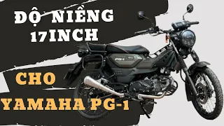 Yamaha PG-1 độ bánh căm không ruột  X1R 17 inch và phụ kiện thích hợp đi   phố