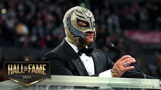 Rey Mysterio's emotional WWE Hall of Fame speech: WWE Hall of Fame 2023