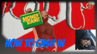 WWE2k23 How to Cash In MITB Play Now or Exhibition Mode 2023