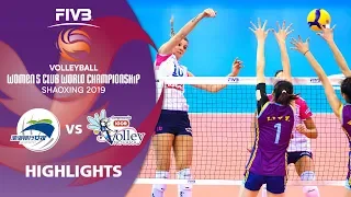 Tianjin vs. Novara - Highlights | Women's Volleyball Club World Champs 2019