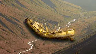 A Ship From The Bermuda Triangle Reappears in the Desert 90 Years Later