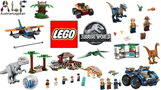 All LEGO Jurassic World Sets 2020 Compilation - Lego Speed Build Review