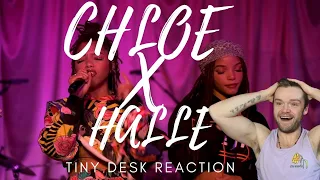 CHLOE X HALLE: TINY DESK - DON'T MAKE IT HARDER ON ME / BABY GIRL - REACTION