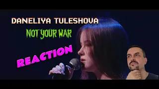 Daneliya Tuleshova - Not Your War (Okean Elzy) live @ 'VOICE OF PEACE' REACTION