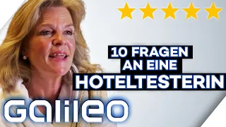 Was war das Ekligste, was du gesehen hast? - 10 Fragen an eine Hoteltesterin | Galileo | ProSieben