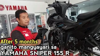 After 5 months ganito ang mangyayari sa Yamaha Sniper 155 R 2023 model