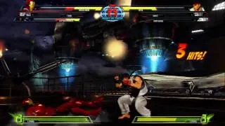 Marvel vs Capcom 3 'Thor, Captain America, Iron Man vs Amaterasu, Dante, Ryu' TRUE-HD QUALITY