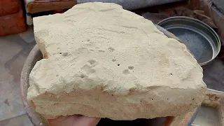 New video multani mitti dirt dry&water crumbling in Clay pot ❤️