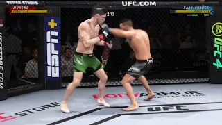 Brandon Moreno vs. Kai-Kara France - UFC 277 - Full Fight - UFC 4 Simulation