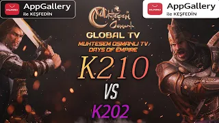 [MOGTV] K210 vs K202 | Muhteşem Osmanlı KVK Savaşı | Kenjin Airlines [ Huawei AppGallery VİP 3.0]