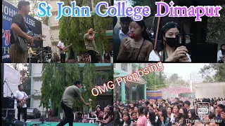 The Gluttones band live performance || St John College Dimapur || college fest 2023