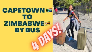 Capetown South Africa To Harare Zimbabwe By Bus | 4 Days!