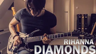 Diamonds - Rihanna - Electric Guitar Cover by Tanguy Kerleroux