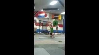 Chris Wood 95kg Snatch