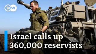 How is Israel preparing ahead of the ground operation? | DW News
