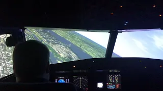 Reenactment of Sully’s Flight 1549 4K