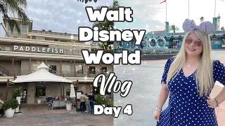 Walt Disney World Vlog 🎬 Quick trip to Hollywood Studios & dinner at Paddlefish at Disney Springs