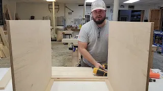 Building a base cabinet in real time