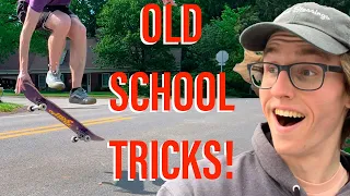 Old School Skateboarding Tricks! - Skate Dump 4