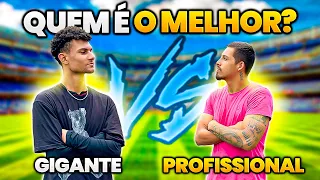 GOLEIRO GIGANTE vs GOLEIRO PROFISSIONAL