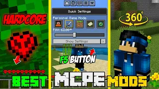 TOP 3 POPULAR JAVA MODS For Minecraft PE 🔥 (Hindi)