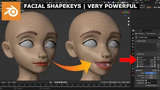 Blender: Facial Shapekeys For Beginners | So Cool!