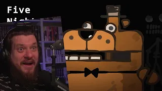 The Ultimate “Five Nights at Freddy's” Recap Cartoon | РЕАКЦИЯ НА Cas van de Pol