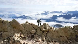 DESCENTE EN RAPPEL DEPUIS LE PIC DU MIDI D'OSSAU