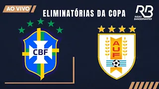 🔴 ELIMINATÓRIAS DA COPA -  BRASIL X URUGUAI  - AO VIVO -  14/10/2021- Ulisses Costa e Neto