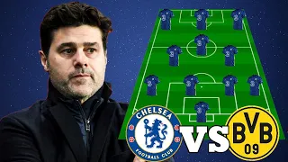 ""SANTOS OUT" BEST CHELSEA 4-2-3-1 PREDICTION STARTING LINEUP VS BORUSSIA DORTMUND IN THE PRE-SEASON