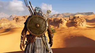 Assassin's Creed Origins - Siwa Desert Free Roam Gameplay