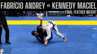 Final- Fabrício Andrey "Hokage" vs Kennedy Maciel. Peso Pena Brasileiro de Jiu Jitsu 2022.