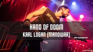 Hand Of Doom - Manowar (Solo Cover)