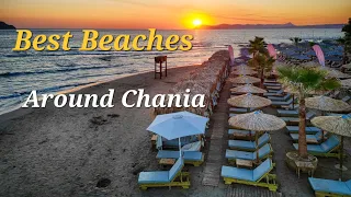 Best Beaches Around Chania - CRETE - 4K #Greece #Travel #holiday
