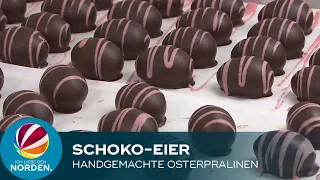 Handgemachte Schoko-Pralinen: Osterbetrieb in Bremer Konditorei