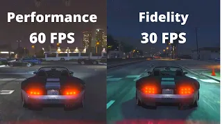 Performance Vs Fidelity Mode - GTA Online Next Gen Update - Xbox Series S