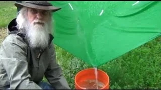 Rain Collection - Quick Deploying Rain Catchment