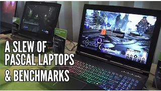 Nvidia GTX 1080, 1070, & 1060, 120Hz laptops + Benchmarks | Loads of Models Shown