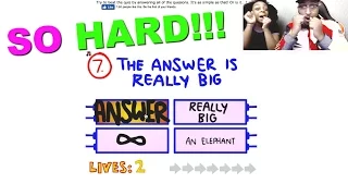 The Impossible Quiz!!! Very Hard!!!