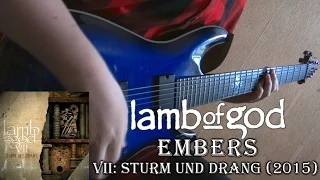 Lamb of God - Embers (Guitar Cover + TAB by Godspeedy)