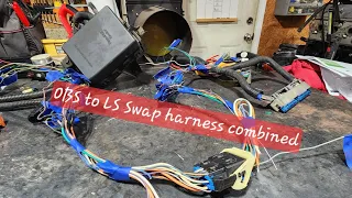 OBS wiring combined to LS Swap wiring harness