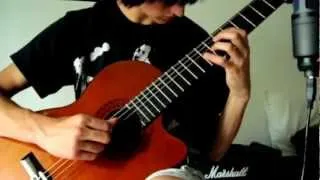 "New York State of Mind" chord solo guitar arrangement by Alex Price