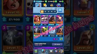 Best arena 7 deck in clash Royale