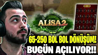 BOL DÖNÜŞÜM İSTEYENLERE 65-250 YAPISIYLA ALİSA2 metin2 pvp #metin2 #metin2pvp