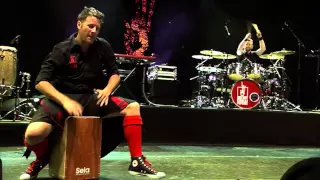 Cajon Solo - Red Hot Chilli Pipers | Live at the Lake