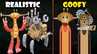 MonsterBox: ETHEREAL WORKSHOP WAVE 3 REALISTIC with GOOFY | My Singing Monsters Incredibox