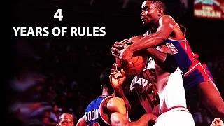 MICHAEL JORDAN 4 YEARS OF RULES